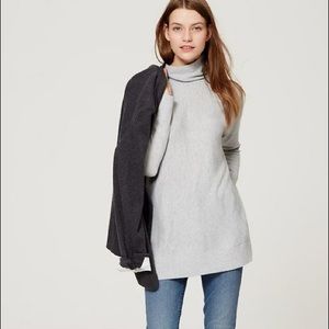 LOFT Relaxed Turtleneck Tunic
